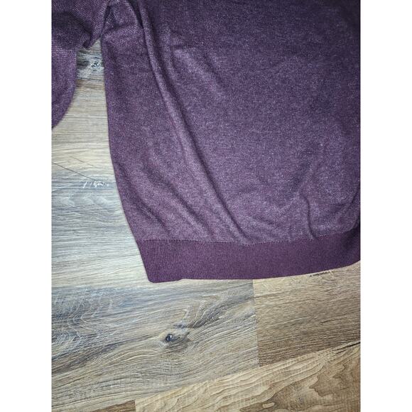 Daniel Cremieux Men’s V-Neck Sweater Size XL Burgundy Maroon Long Sleeve Pullove - Picture 11 of 12